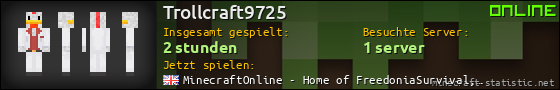 Benutzerleisten 560x90 für Trollcraft9725