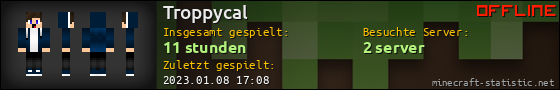 Benutzerleisten 560x90 für Troppycal