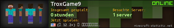 Benutzerleisten 560x90 für TroxGame9