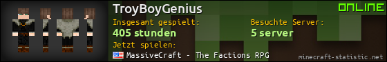 Benutzerleisten 560x90 für TroyBoyGenius