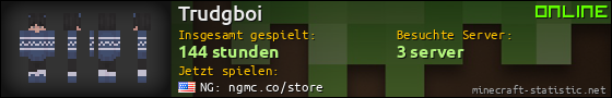 Benutzerleisten 560x90 für Trudgboi