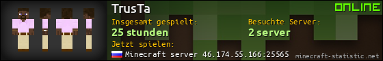 Benutzerleisten 560x90 für TrusTa