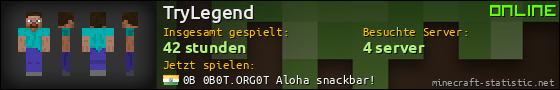 Benutzerleisten 560x90 für TryLegend