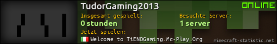 Benutzerleisten 560x90 für TudorGaming2013