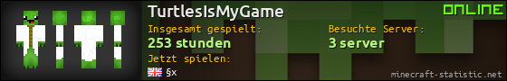 Benutzerleisten 560x90 für TurtlesIsMyGame