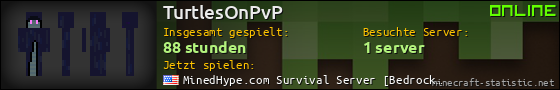 Benutzerleisten 560x90 für TurtlesOnPvP