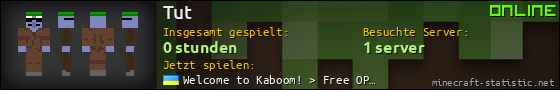 Benutzerleisten 560x90 für Tut