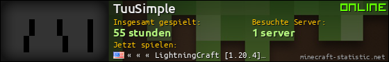 Benutzerleisten 560x90 für TuuSimple