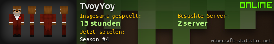 Benutzerleisten 560x90 für TvoyYoy