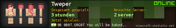 Benutzerleisten 560x90 für Tweper