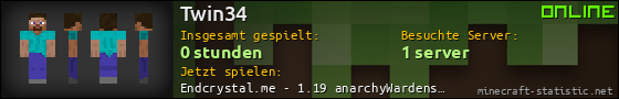 Benutzerleisten 560x90 für Twin34