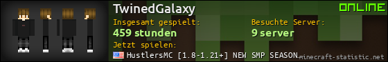 Benutzerleisten 560x90 für TwinedGalaxy