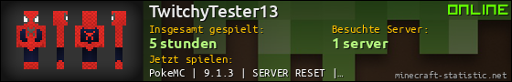 Benutzerleisten 560x90 für TwitchyTester13