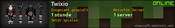 Benutzerleisten 560x90 für Twixio