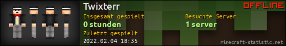 Benutzerleisten 560x90 für Twixterr