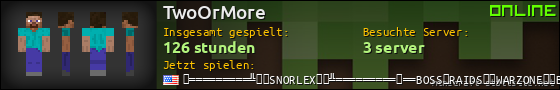 Benutzerleisten 560x90 für TwoOrMore