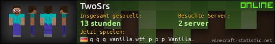 Benutzerleisten 560x90 für TwoSrs