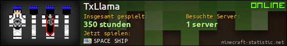 Benutzerleisten 560x90 für TxLlama