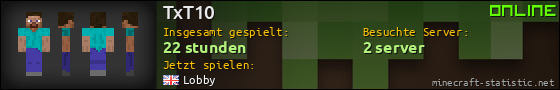 Benutzerleisten 560x90 für TxT10