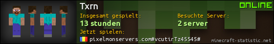 Benutzerleisten 560x90 für Txrn