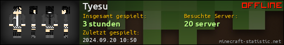 Benutzerleisten 560x90 für Tyesu