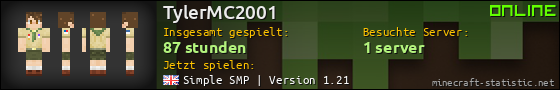 Benutzerleisten 560x90 für TylerMC2001