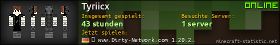 Benutzerleisten 560x90 für Tyriicx
