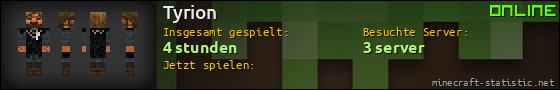 Benutzerleisten 560x90 für Tyrion