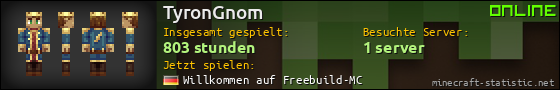Benutzerleisten 560x90 für TyronGnom