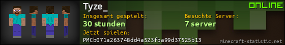Benutzerleisten 560x90 für Tyze_