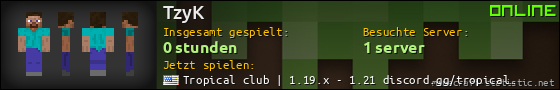 Benutzerleisten 560x90 für TzyK