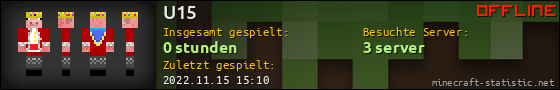 Benutzerleisten 560x90 für U15