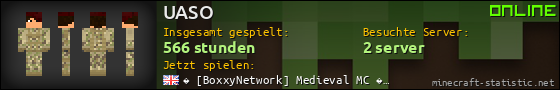 Benutzerleisten 560x90 für UASO
