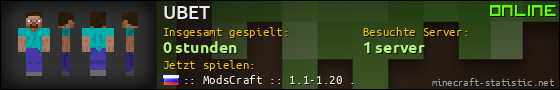 Benutzerleisten 560x90 für UBET