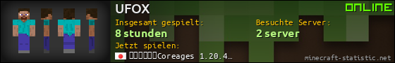 Benutzerleisten 560x90 für UFOX