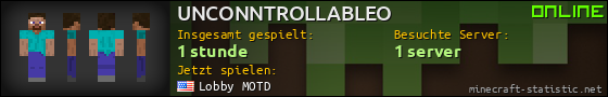 Benutzerleisten 560x90 für UNCONNTROLLABLEO