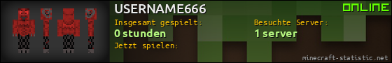 Benutzerleisten 560x90 für USERNAME666