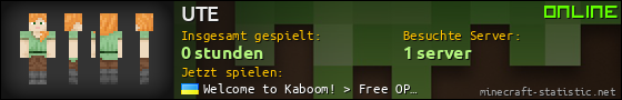 Benutzerleisten 560x90 für UTE