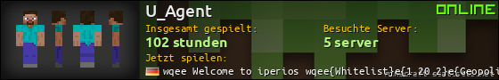 Benutzerleisten 560x90 für U_Agent
