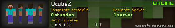 Benutzerleisten 560x90 für UcubeZ