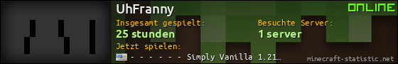 Benutzerleisten 560x90 für UhFranny