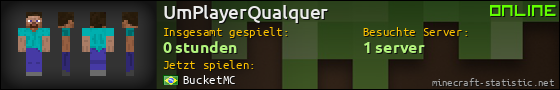 Benutzerleisten 560x90 für UmPlayerQualquer