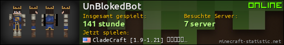 Benutzerleisten 560x90 für UnBlokedBot