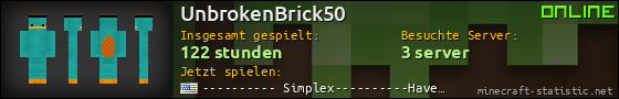 Benutzerleisten 560x90 für UnbrokenBrick50