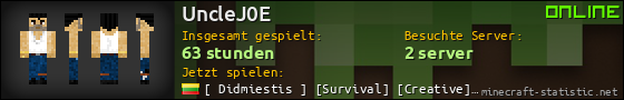 Benutzerleisten 560x90 für UncleJ0E