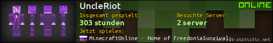 Benutzerleisten 560x90 für UncleRiot