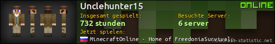 Benutzerleisten 560x90 für Unclehunter15