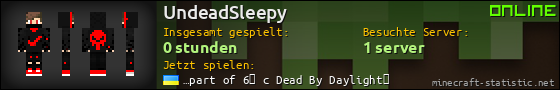 Benutzerleisten 560x90 für UndeadSleepy