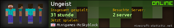 Benutzerleisten 560x90 für Ungeist