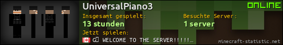 Benutzerleisten 560x90 für UniversalPiano3